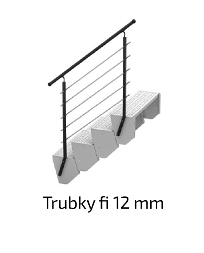 Zábradlí ASTA trubky 12mm